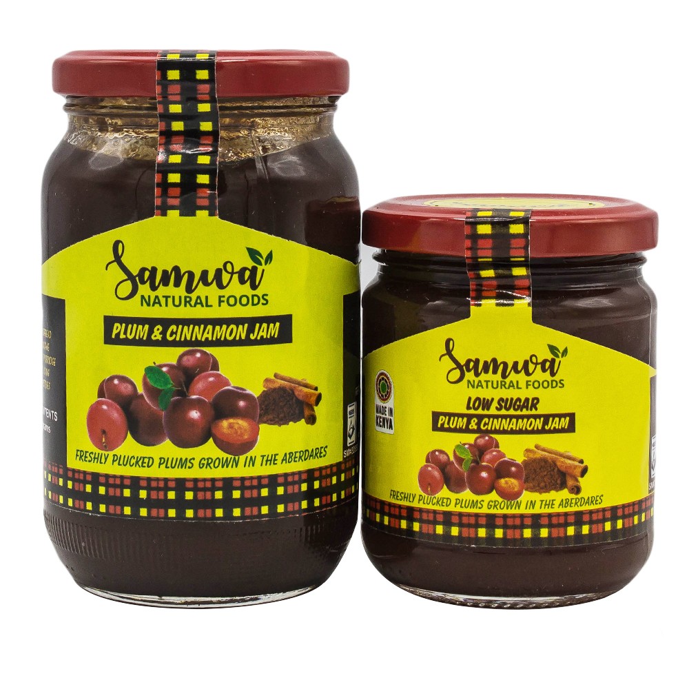 Low Sugar Plum & Cinnamon Jam